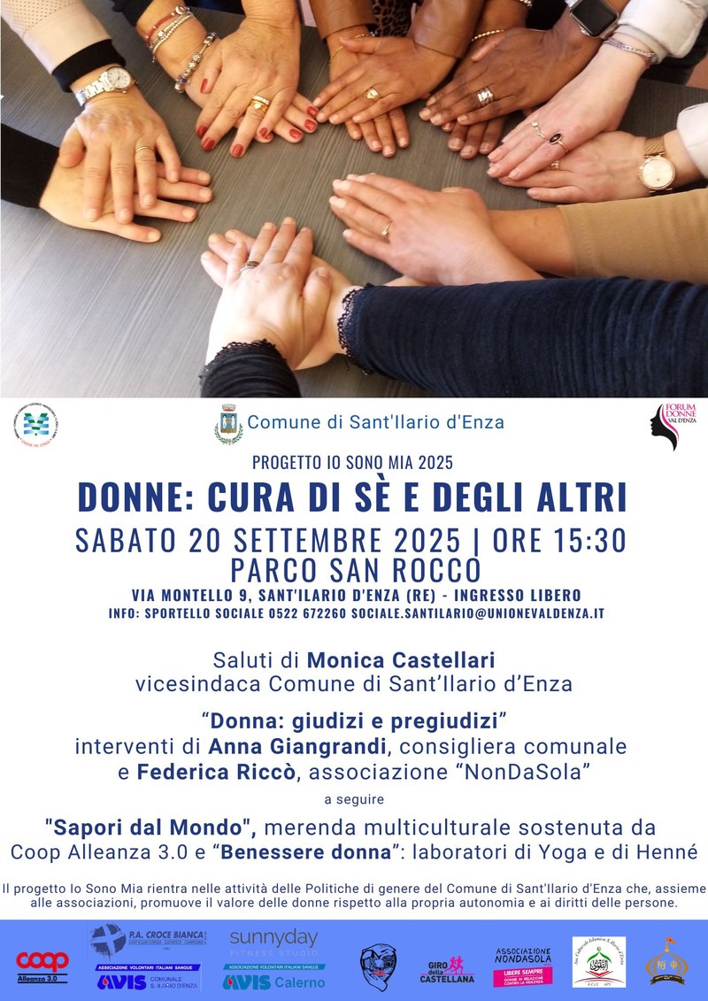 "Donne: cura di sè e degli altri"