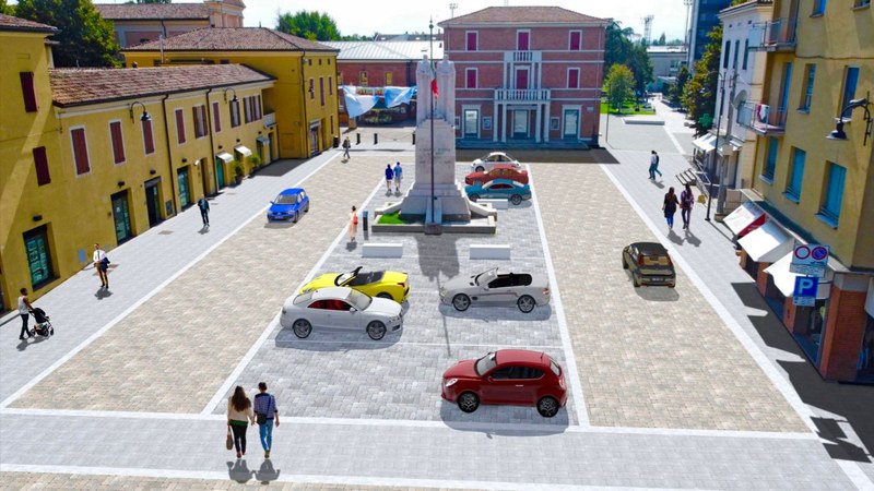 Via Roma e piazze: terminati i lavori