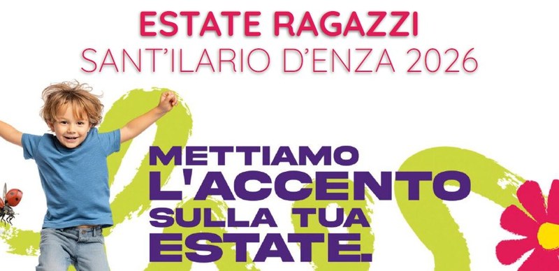 Estate Ragazzi 2026: iscrizioni aperte dal 20 maggio