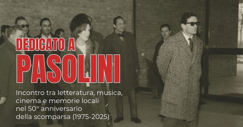 Dedicato a Pasolini... in Biblioteca